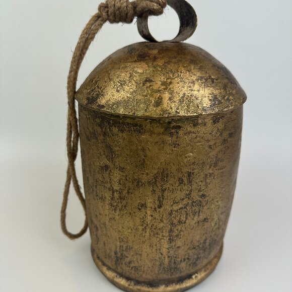 Carfar Handcrafted Giant Vintage Rustic Metal Harmony Cow Bell - LARGE BELL -NEW - Picture 8 of 16